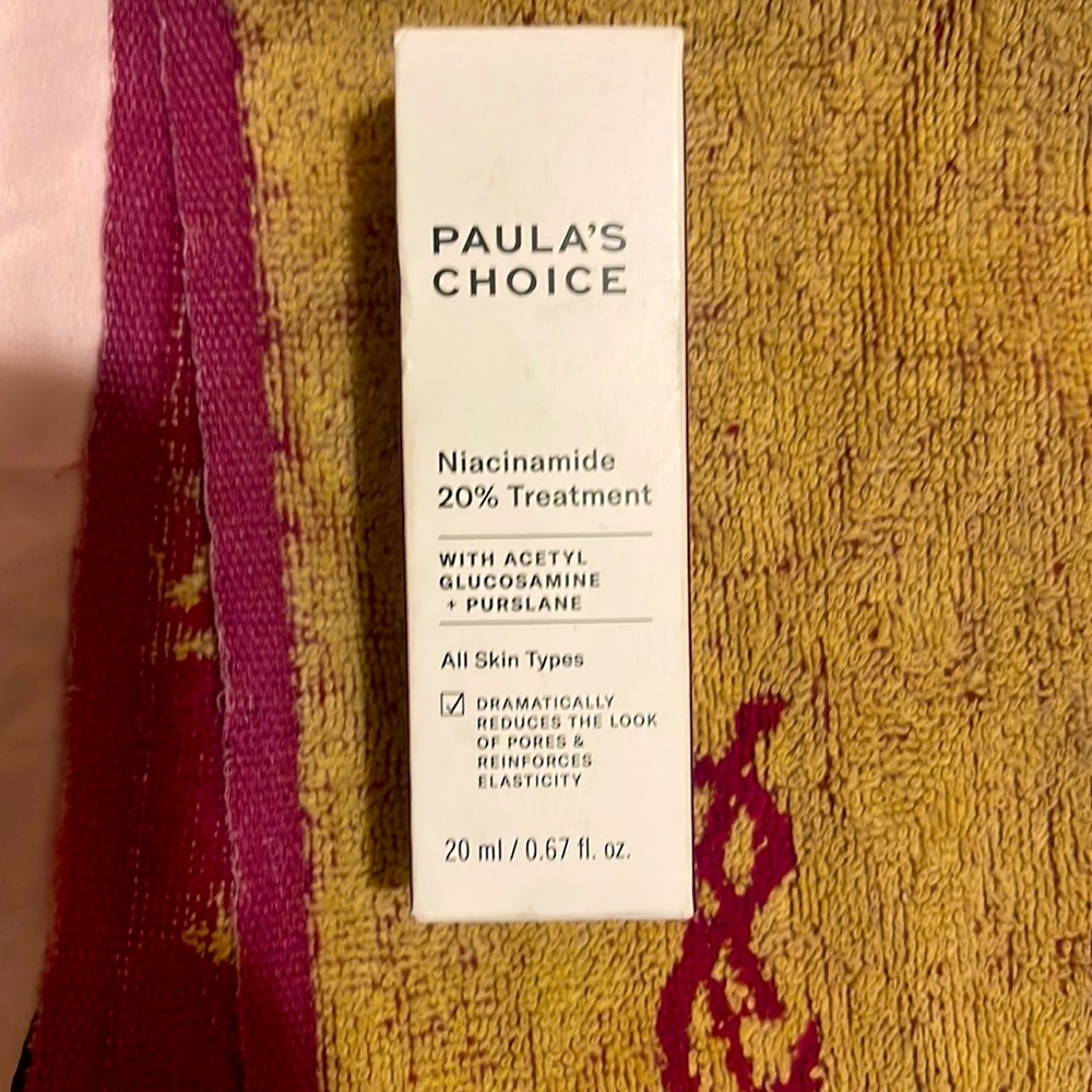 Paula’s choice Niaminicide 20% treatment